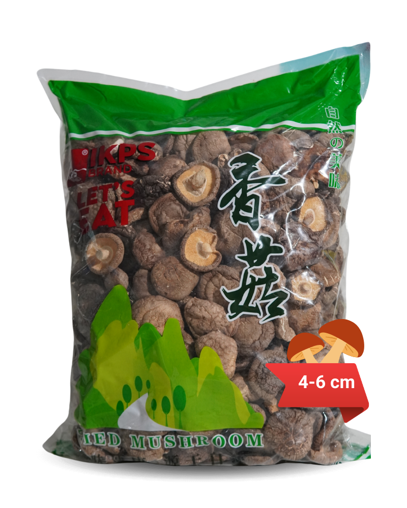 Dried Mushroom 4-6 cm