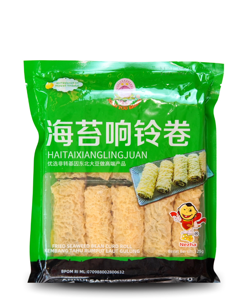 Fried Seaweed Bean Curd Roll